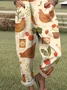 Regular Fit Vacation Square Neck Jumpsuit