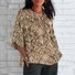 Casual Floral Crew Neck T-Shirt