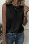Crew Neck Casual Regular Fit Tank Top