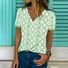 Cotton Casual V Neck Regular Fit T-Shirt