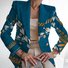 Buckle Regular Fit Elegant Blazer