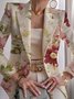 Buckle Regular Fit Elegant Blazer