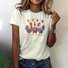 Crew Neck Cotton Vintage T-Shirt