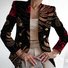 Buckle Regular Fit Elegant Blazer