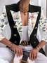 Buckle Regular Fit Elegant Blazer