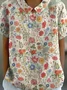 Floral Simple Blouse