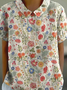 Floral Simple Blouse