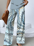 Crew Neck Regular Fit Casual Two-Piece Set