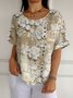 Loose Casual Crew Neck T-Shirt