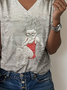 Casual Psychedelic Art Loose T-Shirt