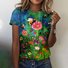 Animal Cotton Vintage T-Shirt