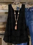 Crew Neck Cotton Casual Regular Fit Tank Top