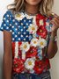 Painting Regular Fit Vintage T-Shirt