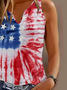Casual Independence Day Tank Top