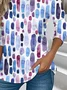Loose Crew Neck Jersey Casual T-Shirt