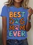 Best Dog Mom Ever Cotton T-shirt