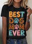 Best Dog Mom Ever Cotton T-shirt