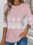 Jersey 3D Printing Casual Loose T-Shirt