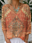 Casual Geometric Loose T-Shirt