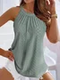 Casual Cotton-Blend Tank Top