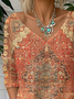 Casual Geometric Loose T-Shirt