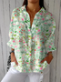 Loose Shirt Collar Casual Shirt