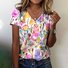 Regular Fit Crew Neck Vintage T-Shirt