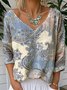 Jersey Casual Paisley T-Shirt