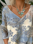 Jersey Casual Paisley T-Shirt