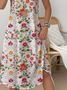 Casual Nationality/Ethnic Crew Neck Dress