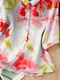 Women's Mid Sleeve Casual Vintage Printed Shirt