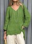 Plain Loose Vintage Jersey T-Shirt
