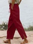 Plain Regular Fit Pants