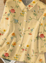 Women's Mid Sleeve Casual Vintage Printed Shirt