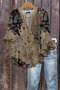 Women's Bohemian Pattern V-Neck Multi-Layered Lace Shirt
