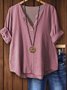 Women's Vintage Casual Button Down Shirt