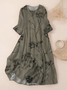 Casual Regular Fit Dress With No
