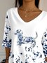 Crew Neck Cotton Vintage Regular Fit T-Shirt