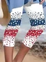 Casual Cotton Regular Fit Independence Day Leggings