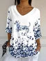 Crew Neck Cotton Vintage Regular Fit T-Shirt