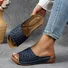Vintage Summer Leather Floral Sandal