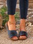 Summer Ladies Outdoor Wedge Heel Three-dimensional Non-slip Flower Slippers Women Sandals Beach Slippers