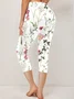 Women's Floral Spring Print Casual Leggings