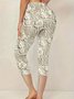 Women's Floral Print Casual Leggings