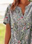 Simple Floral Shirt