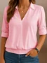 Plain Casual Regular Fit Shirt