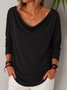 Plain Casual T-Shirt