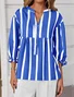 Cotton Casual Striped Regular Fit Shirt