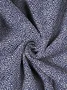 Women's Spring and Summer Floral Print Casual Straight Tie Cropped Pants