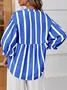 Cotton Casual Striped Regular Fit Shirt